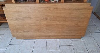 Jídelní set dřevěný dubový stůl + dvě židle dobrý stav