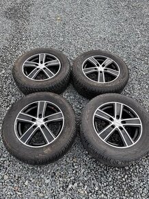Alu sada zimních kol Dezent 5x130, 255/60r17 Nokian