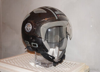 JET helma na motorku M motocyklová přilba na skůtr vel. M 58