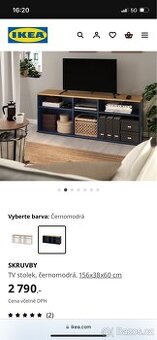 Prodam ikea skruvby TV Stolek