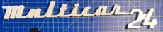 Logo IFA a napis Multicar 24