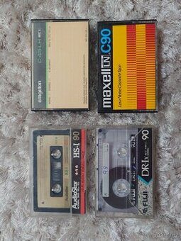 Audio kazety -Fiji, Maxell, Audioatar,  Emgeton