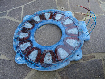 stator pro axiální generátor 3-5kw/300RPM