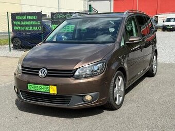 ►VW TOURAN CUP 2,0 TDI - 103 kW, NAVI, AUTOM. PARKOVÁNÍ ◄