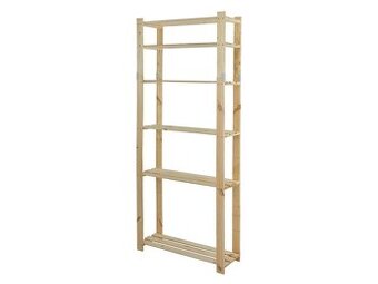 Dřevěný policový regál - IKEA 1446