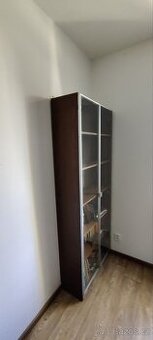 IKEA BILLY Knihovna s prosklenými dvířky, 80x30x202