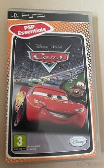 Hry na PSP plus obal hry Disney Cars