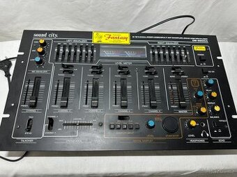 Sound City DS-9900A – 5/10kanálový DJ mixážní pult - 1