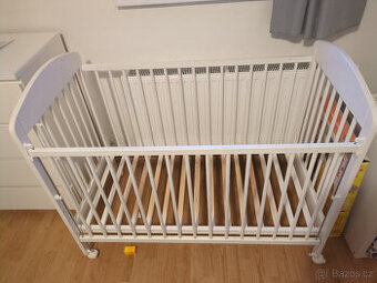 Dětská postýlka Puppolina, bílá