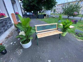 Zahradní lavice LOREA 122 cm