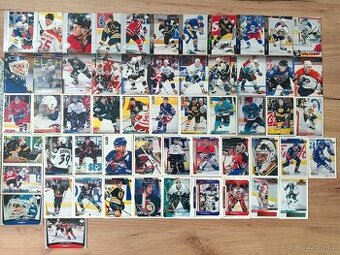 Hokejové kartičky Upper Deck (1990-1999)