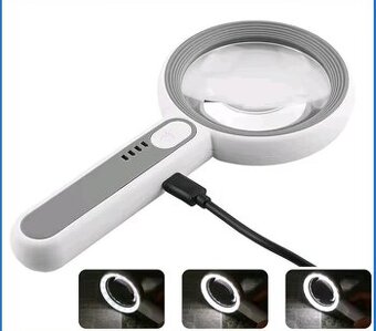 USB lupa - LED podsvícení