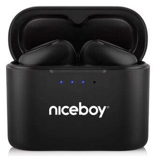 Niceboy HIVE Podsie 3 Black – bezdrátová sluchátka