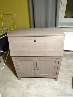 IKEA HEMNES - sekretář šedo hnědý