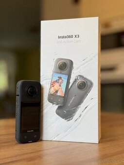 Akční kamera Insta 360 X3