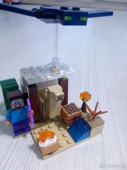 Lego Minecraft dlouhá cesta v poušti