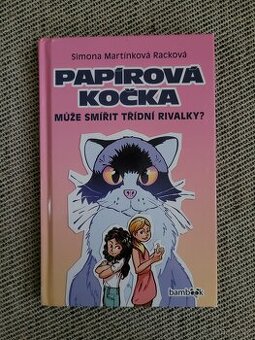 Kniha Papírová kočka - Simona M. Racková, nakl. Bambook