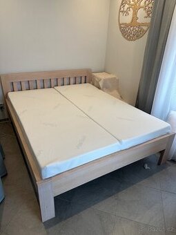 Nova postel160X200 včetně roštu s matrací