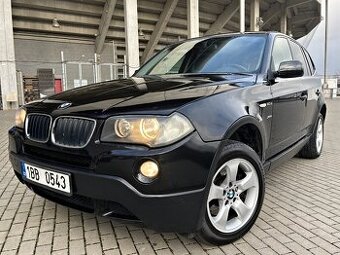 BMW X3 2.0D 4x4 10/2007 ALU, KLIMA, MANUÁL, ČR, NOVÁ STK