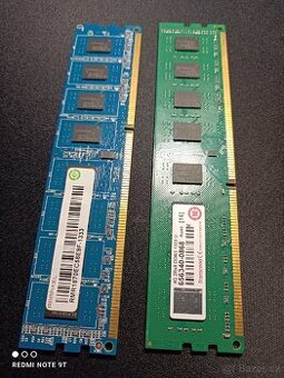 Ram DDR3, 2x 4gb.