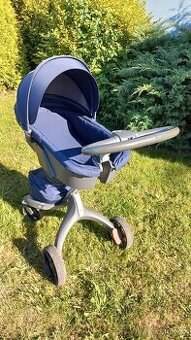Stokke Xplory 3v1 + iZi základna (Deep Blue)