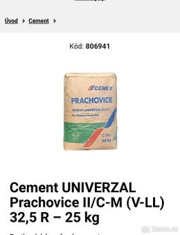 Cement 25kg