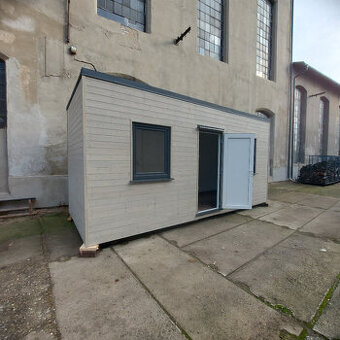 Kontejner obytný/sanitarni/zahradní domeček izolace 16 cm