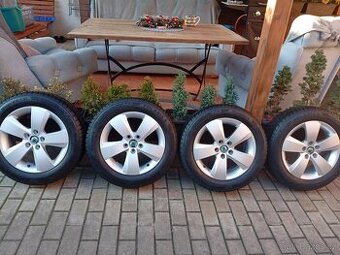 Alu kola 185/60 R15 Škoda Rapid + Fabia 3