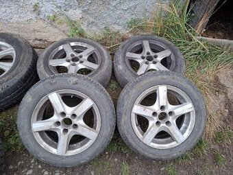 Sada pneu s Alu disky ze Škoda Fabia