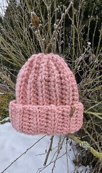 Chunky zimní čepice - 1