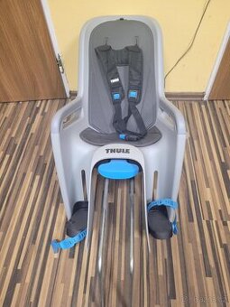 dětská cyklosedačka s montáží na rám světle šedá