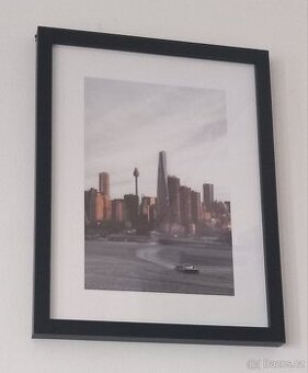 Rámy a obrázky na zeď ( vše v černé ) - 1