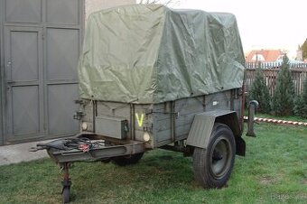 Přívěs jednoosý PAJ 1V nejen Praga V3S