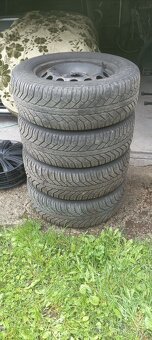 Prodam disky Skoda Karog /5x112 mm/ zimni 215/60/R16