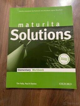 Maturita Solutions Elementary Workbook