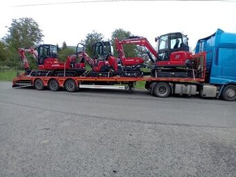 přeprava zemědělských strojů