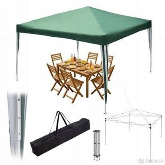 Nůžkový stan 3x3m - nový