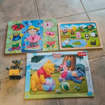 Puzzle,dřevěná skládačka pro nejmenší