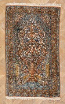 Perský koberec Ghoum hedvábí s vlnou 161 X 91 cm