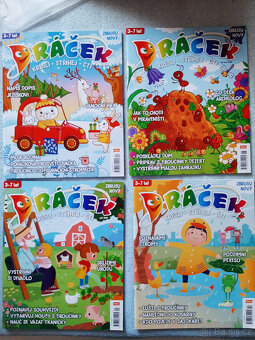 Dětské časopisy - Dráček, Pusík, Rozmarýnka, Šikulka, ABC...