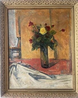 Prodám starožitný obraz, autor Kapec