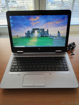 notebook HP ProBook 645 G2 + zdroj a dobrá baterie (4hod)
