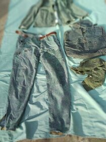 Maskáče ČSLA vojenské xxl  jehličí kalhoty bunda doplnky