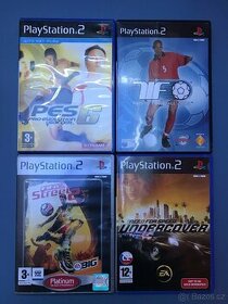 Prodám 3 hry na PS 2 (Playstation 2)