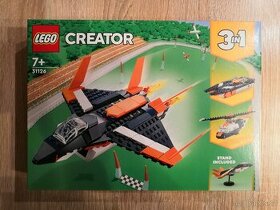Nabízím Lego set 31126 - Nadzvukový tryskáč 3v1
