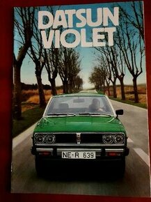 Nissan (Datsun) Violet - 1975 - Prospekt - Výprodej 