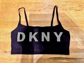Sportovní podprsenka DKNY černá
