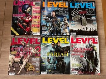 Unikátní sbírka časopisu LEVEL(34 čísel, mini verze)