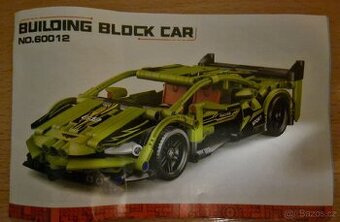 Prodám novou stavebnici lego lamborghini v zelené barvě