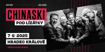 1 x Chinaski vstupenka